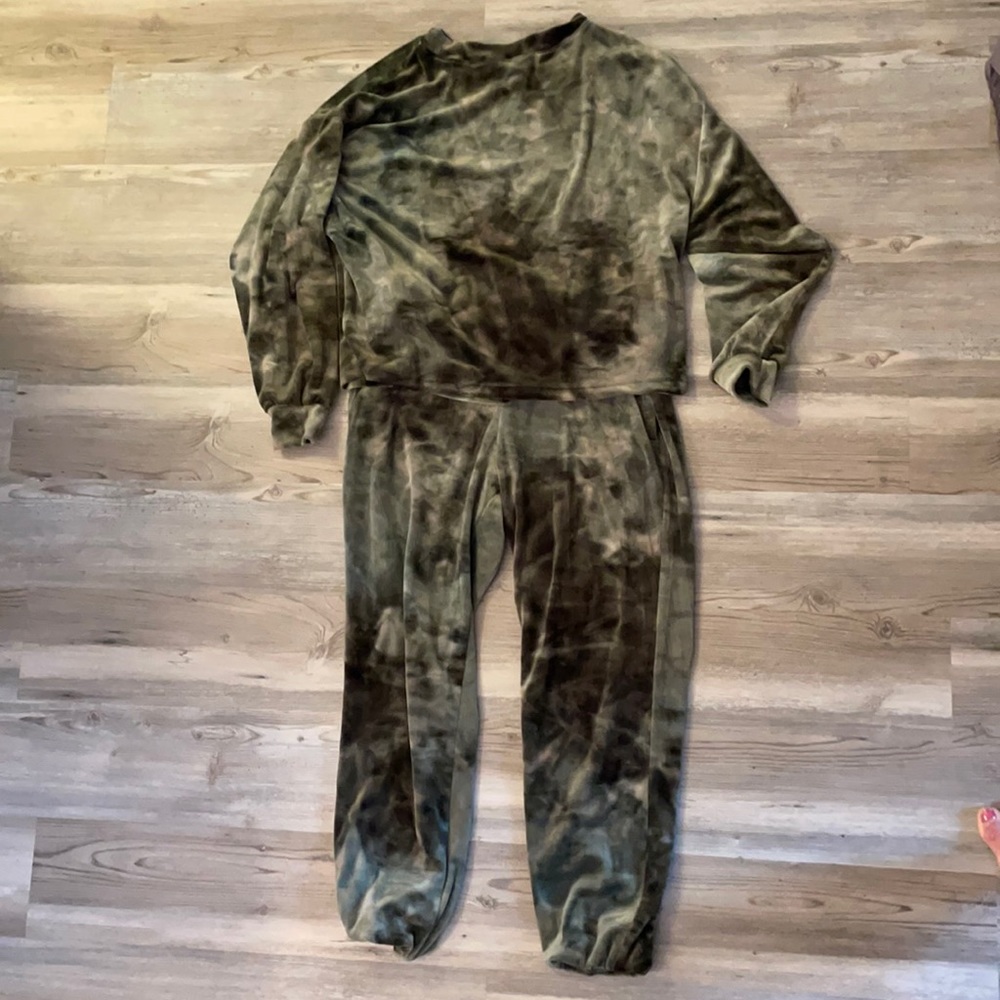 Velour Track Suit